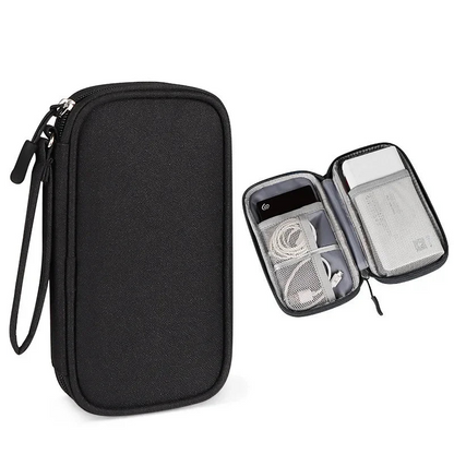 Portable Cable Organizer Waterproof Storage Bag for Power Bank Digital Cable Case Earphone Oxford Cloth Earphone Holder Case